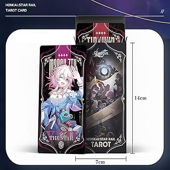 Amazon.co.jp: 崩壊 スターレイル タロットカード 22枚セット 銀